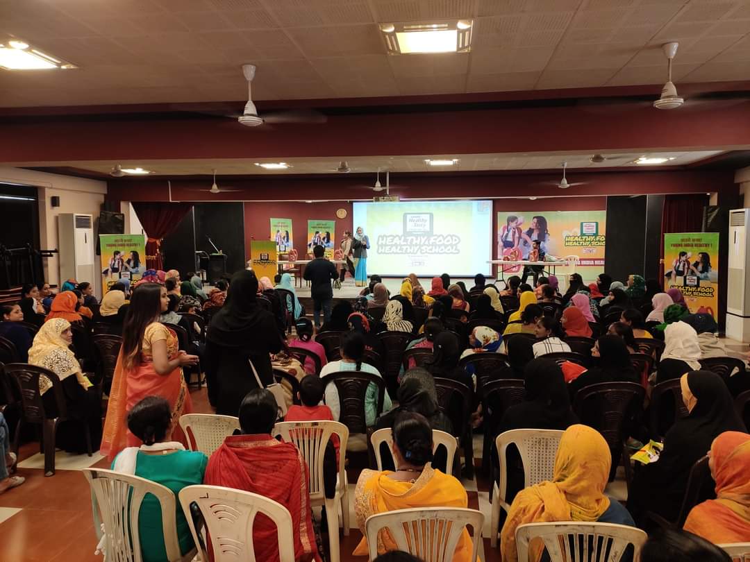 Participants at a nutrition awareness seminar